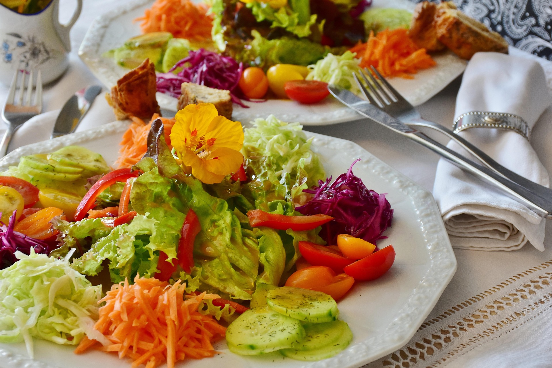 Healthy lifestyle and fresh food